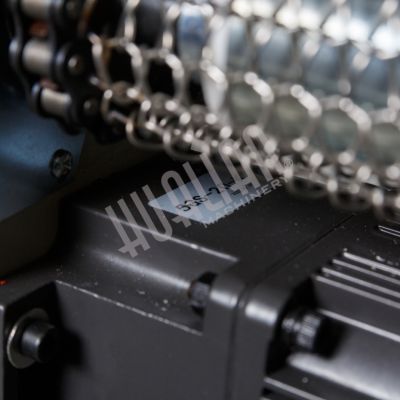 Термоусадочный тоннель BS-6535LA для PE пленки (сетчатый конвейер)