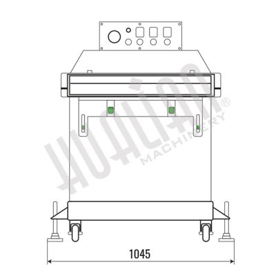 Вакуумный упаковщик DZ-800W (обрезка)