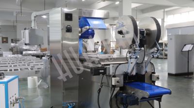 Термоформовочная машина HVR-420A (220*76.8*50 мм; 300*76.8*50 мм; вод.охл., газ., этикетировщик)