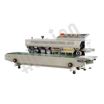 Роликовый конвейерный запайщик горизонтальный FRBM-810I SS (нерж.)